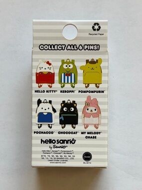 🩷Loungefly Sanrio Mini Backpack Blind Box Enamel Pin